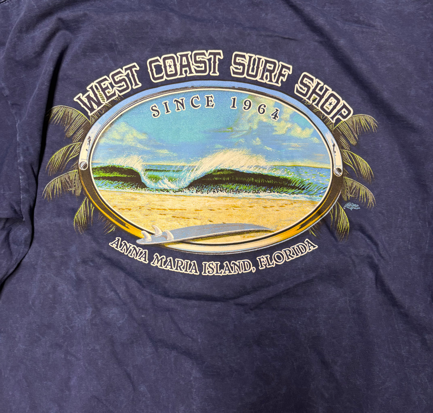 West Coast Surf Shop Wave Tee