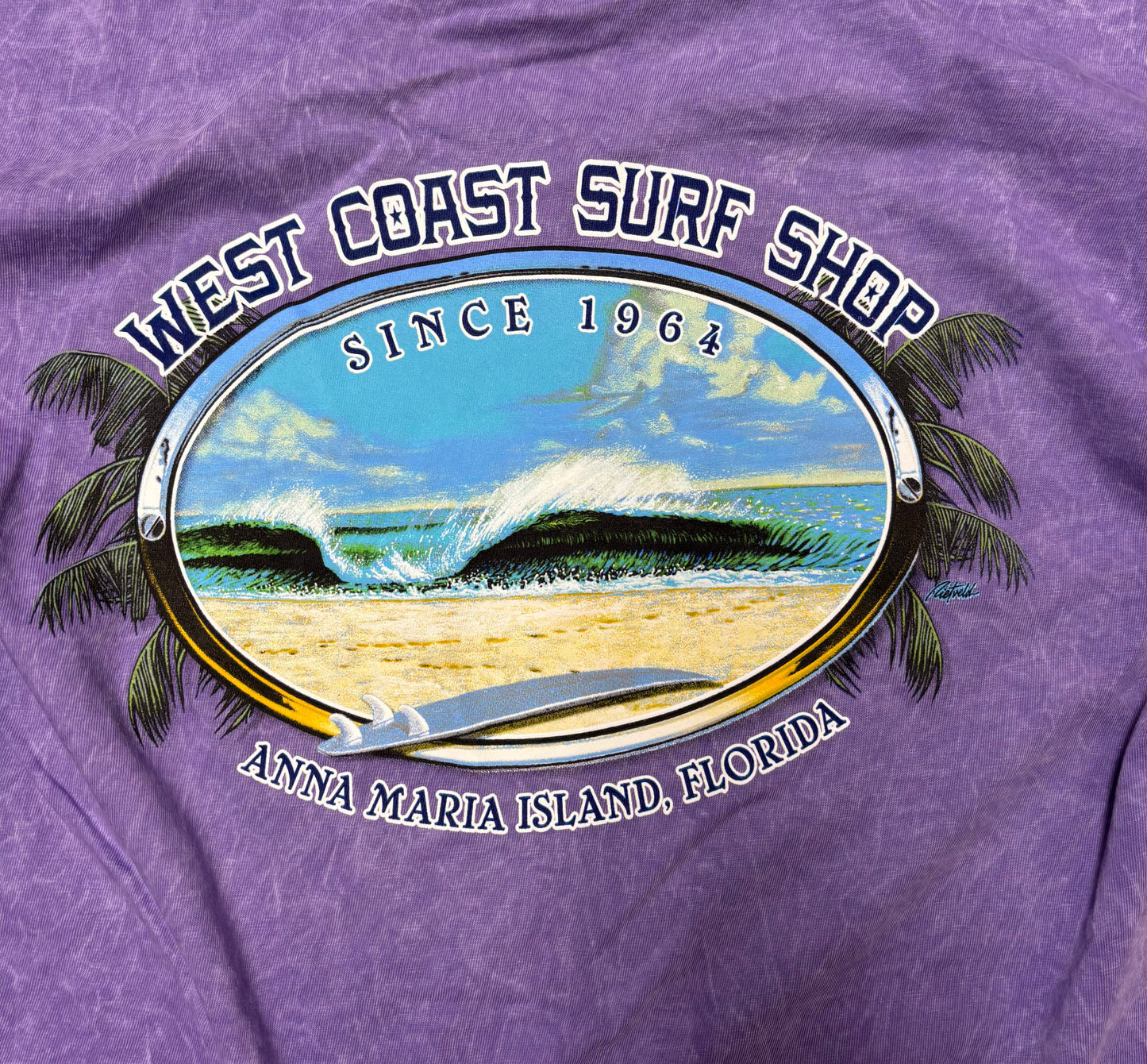 West Coast Surf Shop Wave Tee