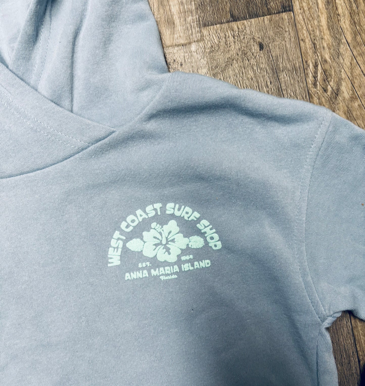 West Coast Surf Shop Youth Puff Hibiscus Hoodie