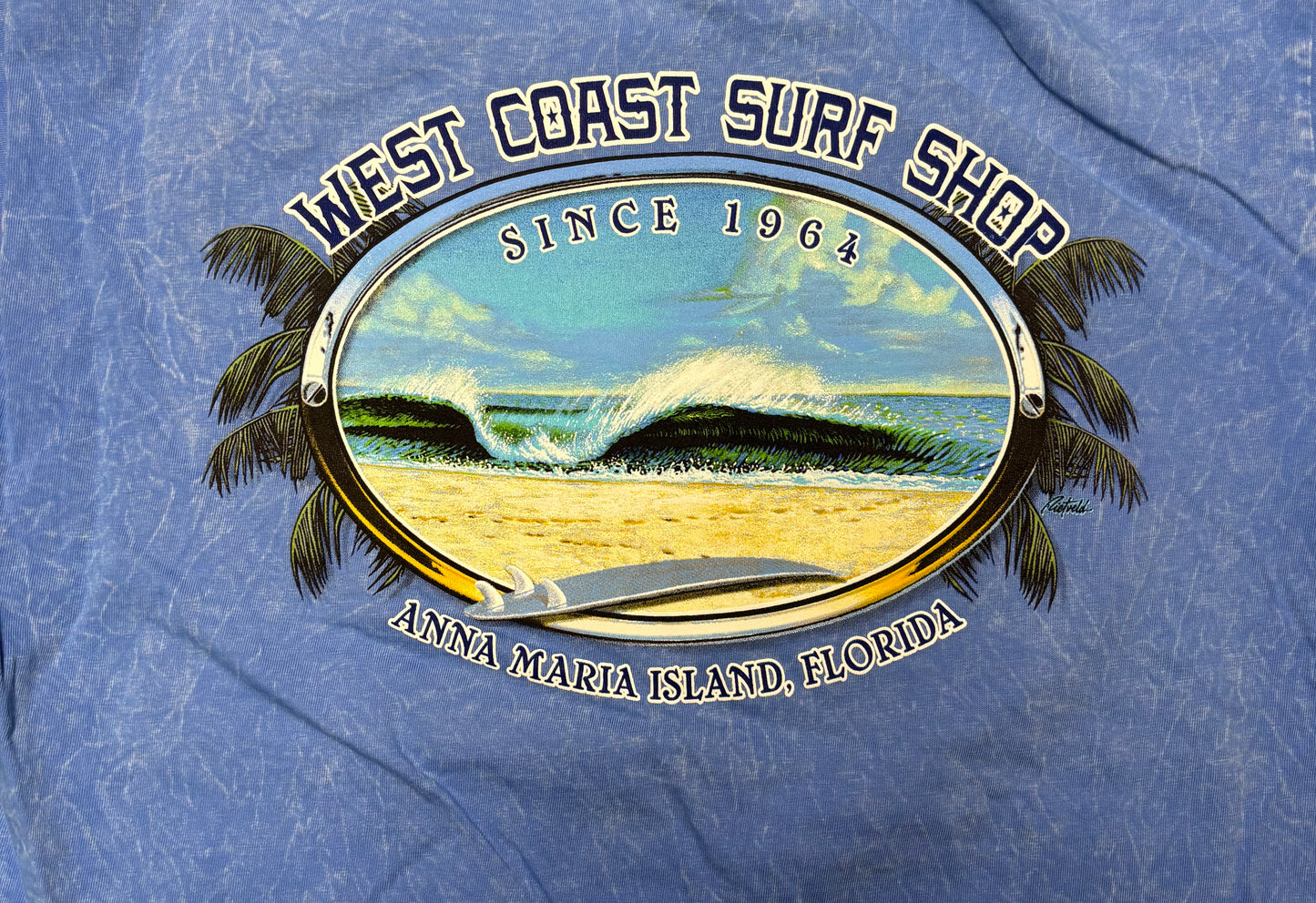 West Coast Surf Shop Wave Tee