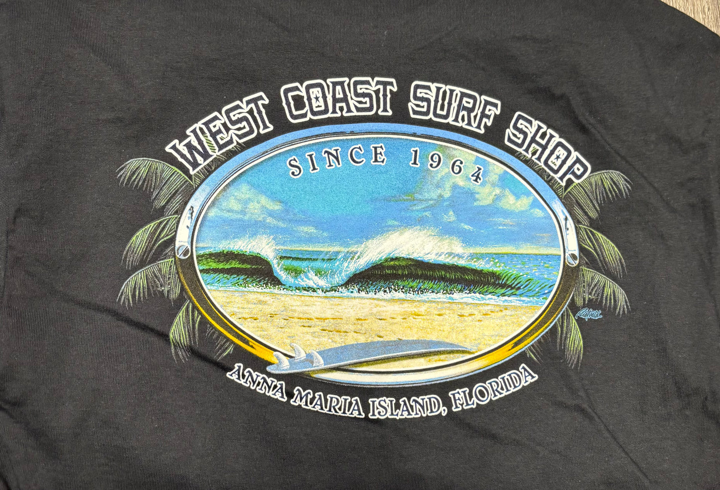 West Coast Surf Shop Wave tee