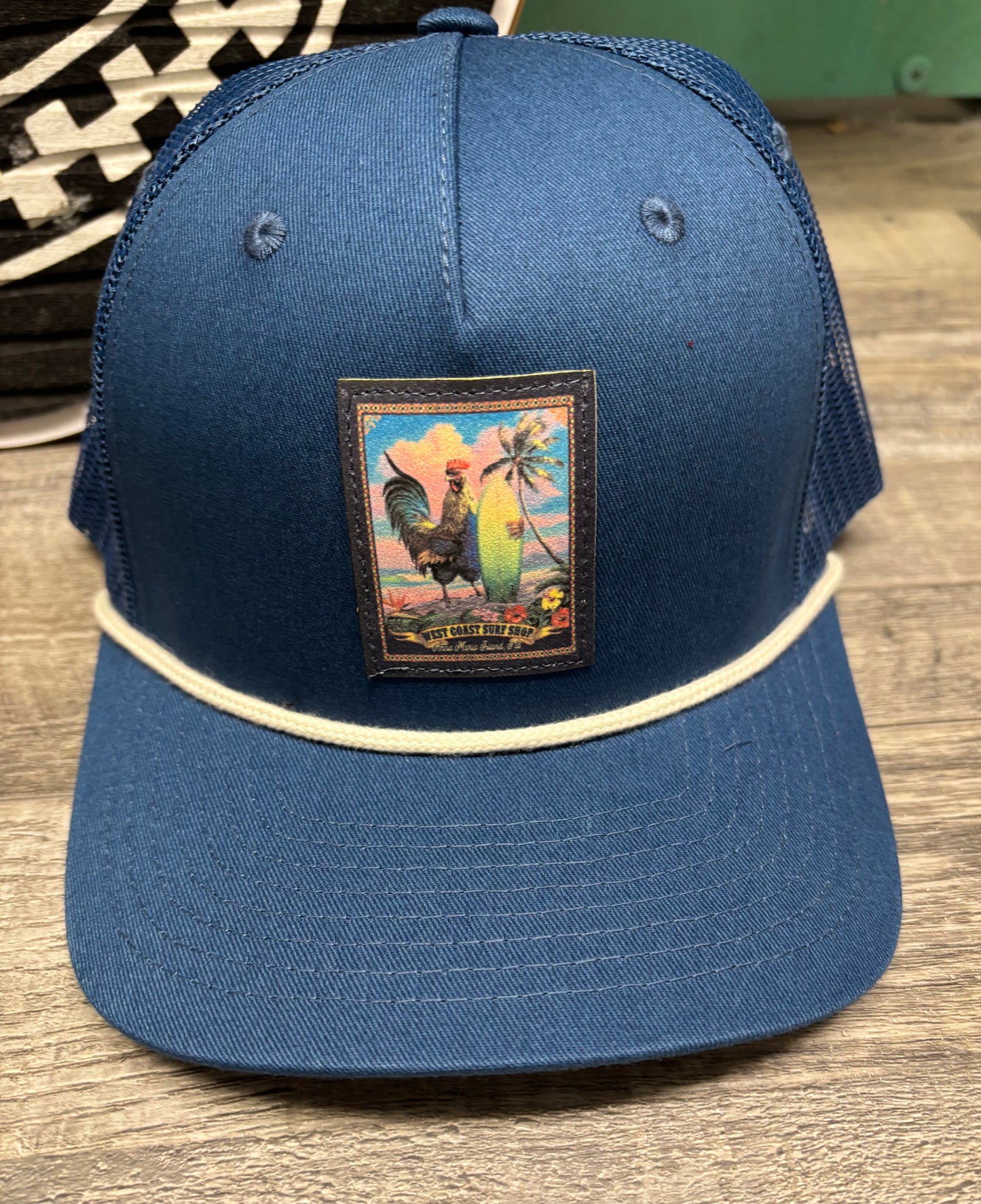 West Coast Surf Shop Surfing Rooster Hat