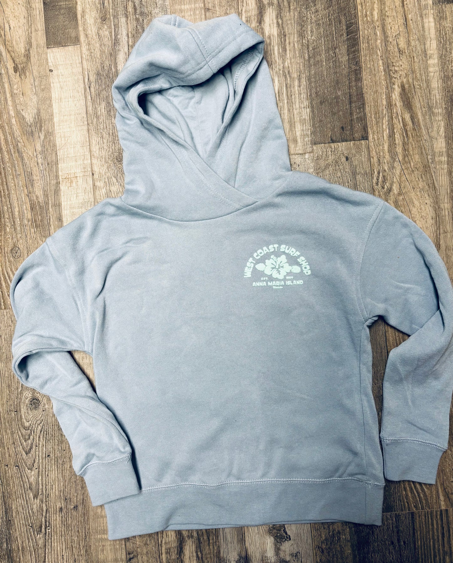 West Coast Surf Shop Youth Puff Hibiscus Hoodie