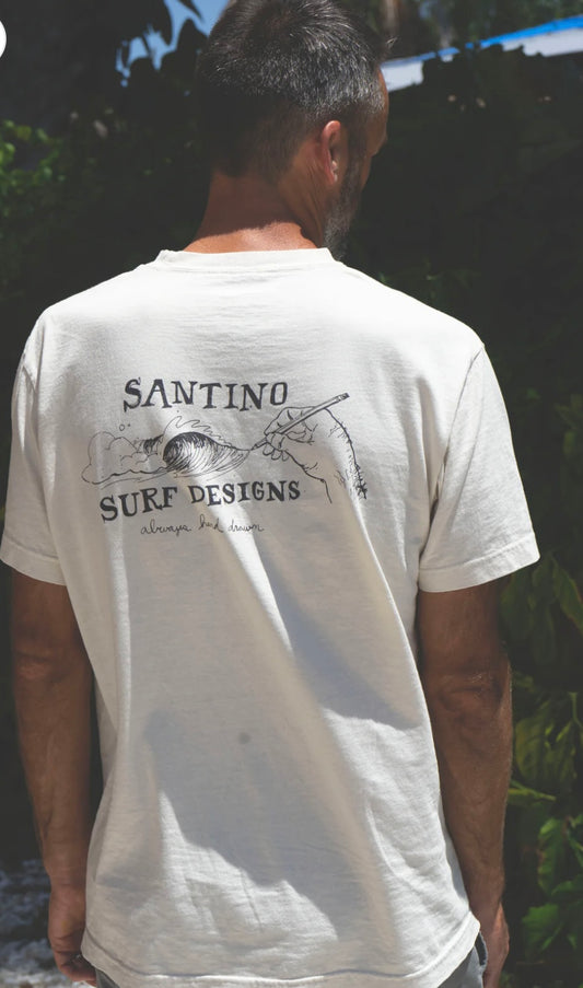 Santino Surf Designs Always Hand Draw Tee