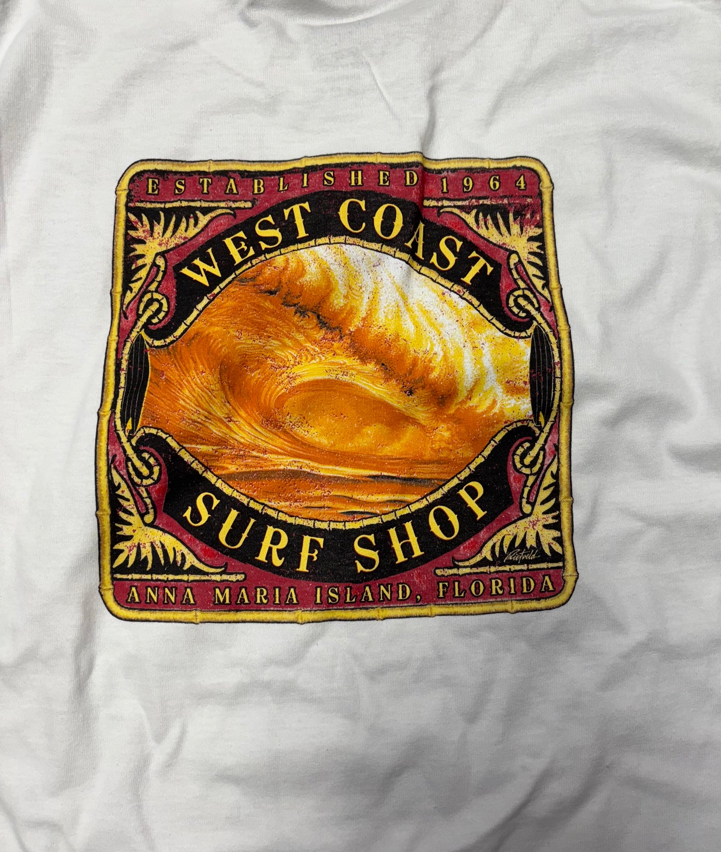 West Coast Surf Shop Wave Crest Tee