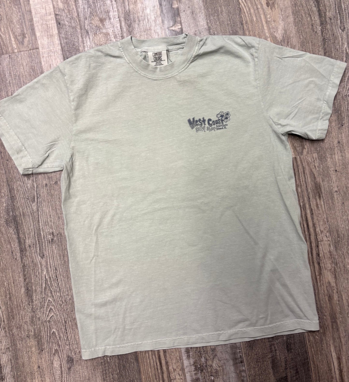 West Coast Surf Shop by Santino Surf Designs Tee