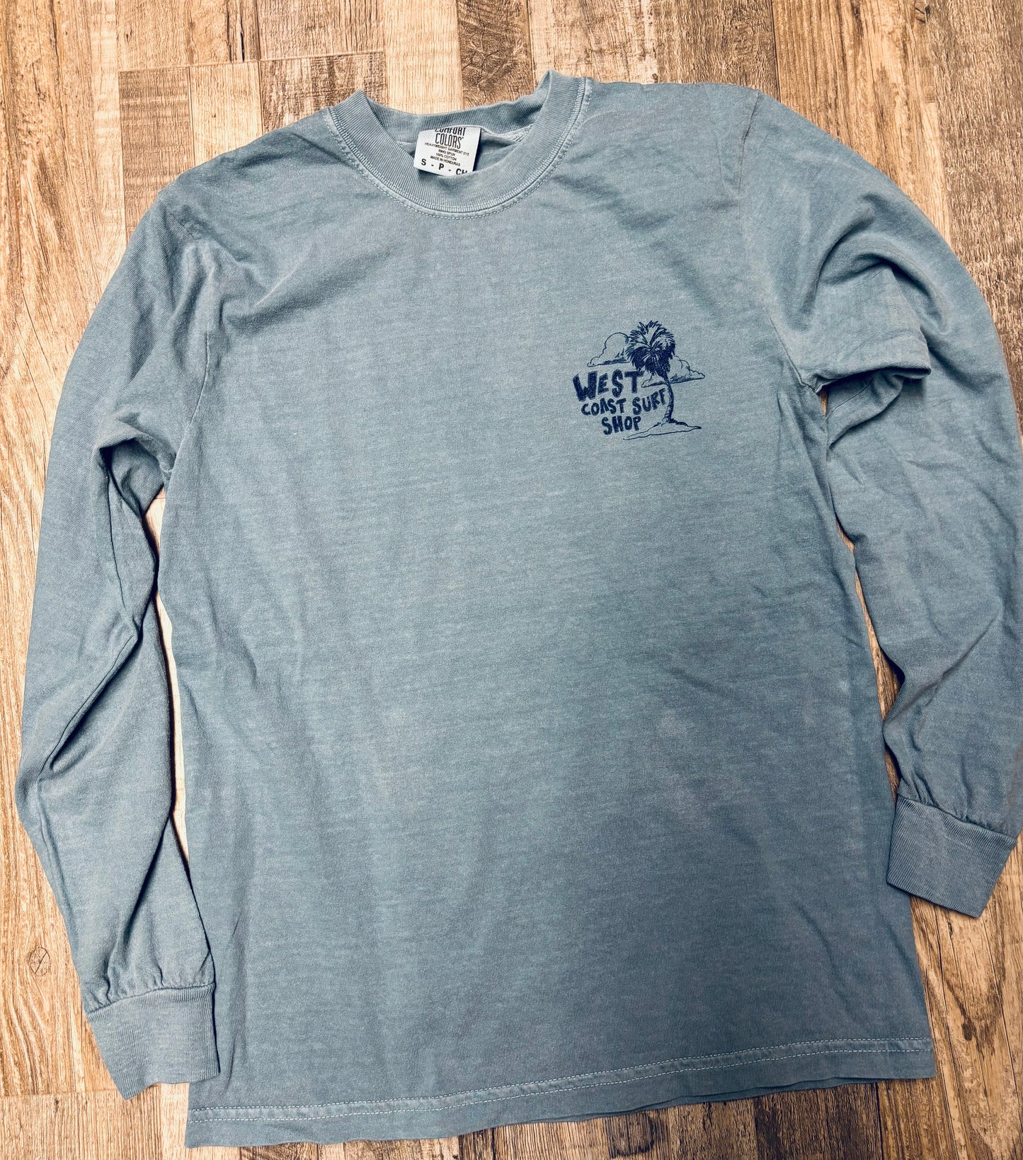 West Coast Surf Shop by Santino Surf Designs Long Sleeve Tee