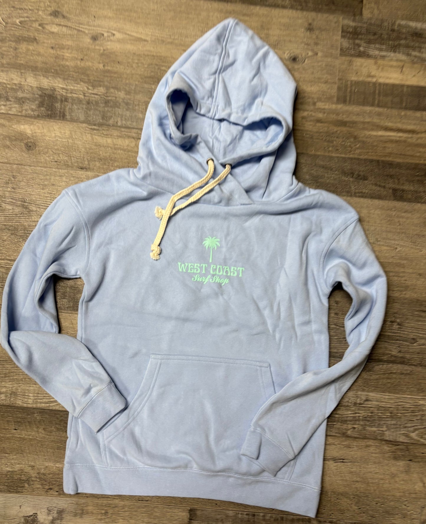 West Coast Surf Shop Puff Design Hoodie