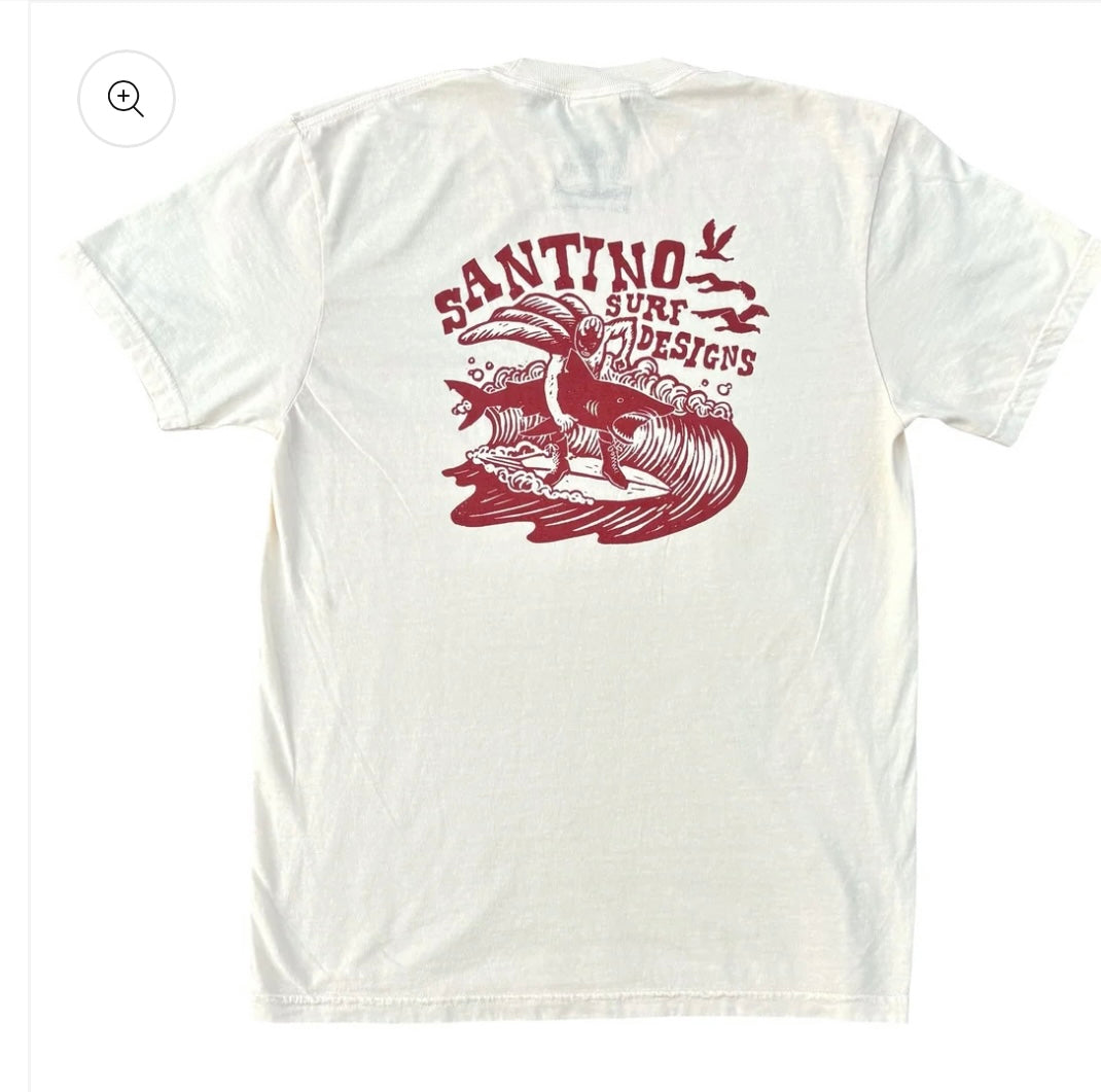 Santino Surf Designs El Luchador Surfista Tee