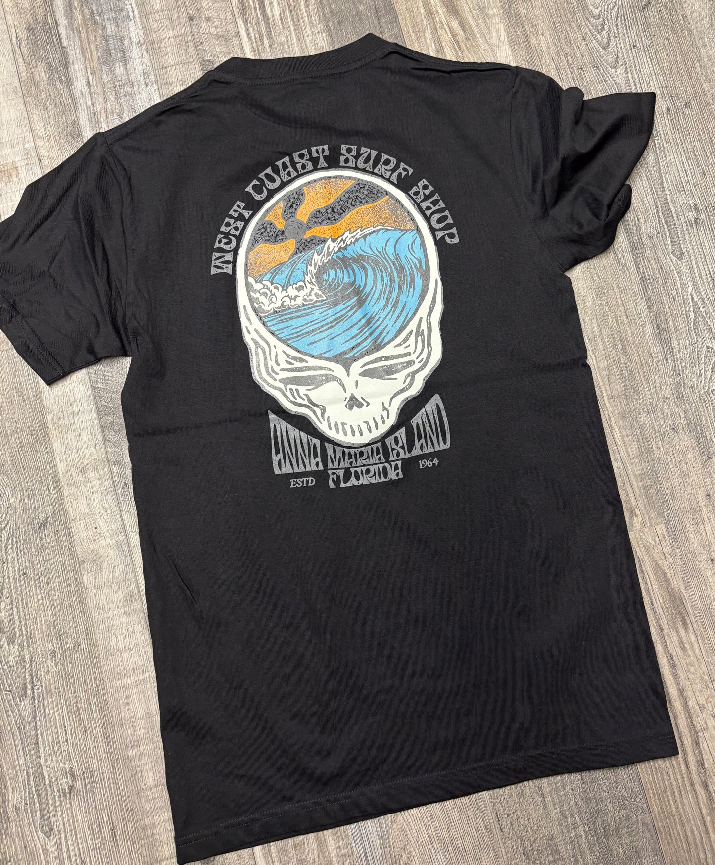 West Coast Surf Shop by Stoefs Studio Dead Head Tee