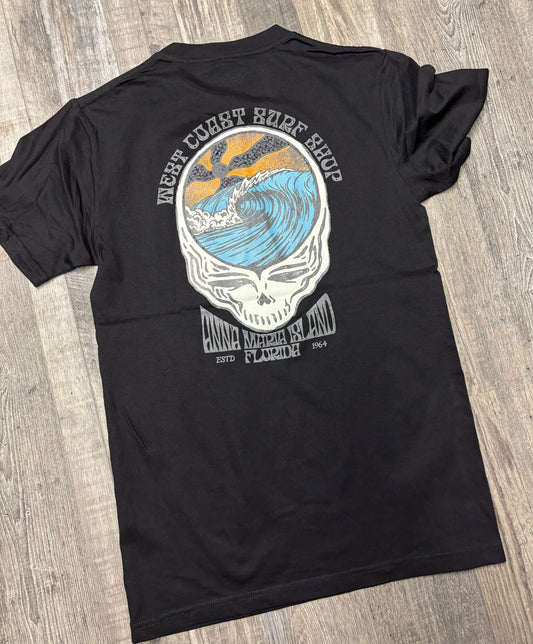 West Coast Surf Shop by Stoefs Studio Dead Head Tee