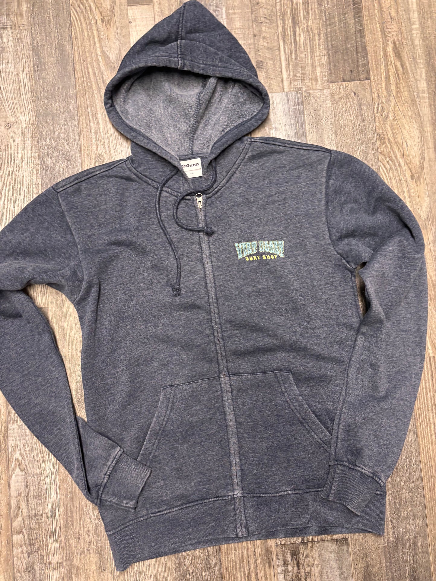 West Coast Surf Shop Skelly Zip Up Hoodie