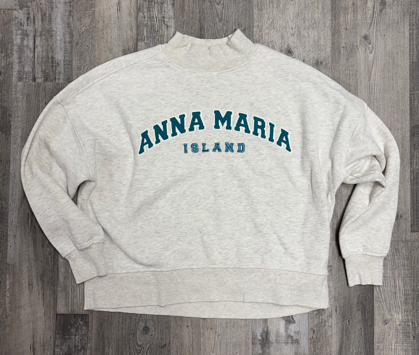 Anna Maria Island Mock Neck Sweatshirt