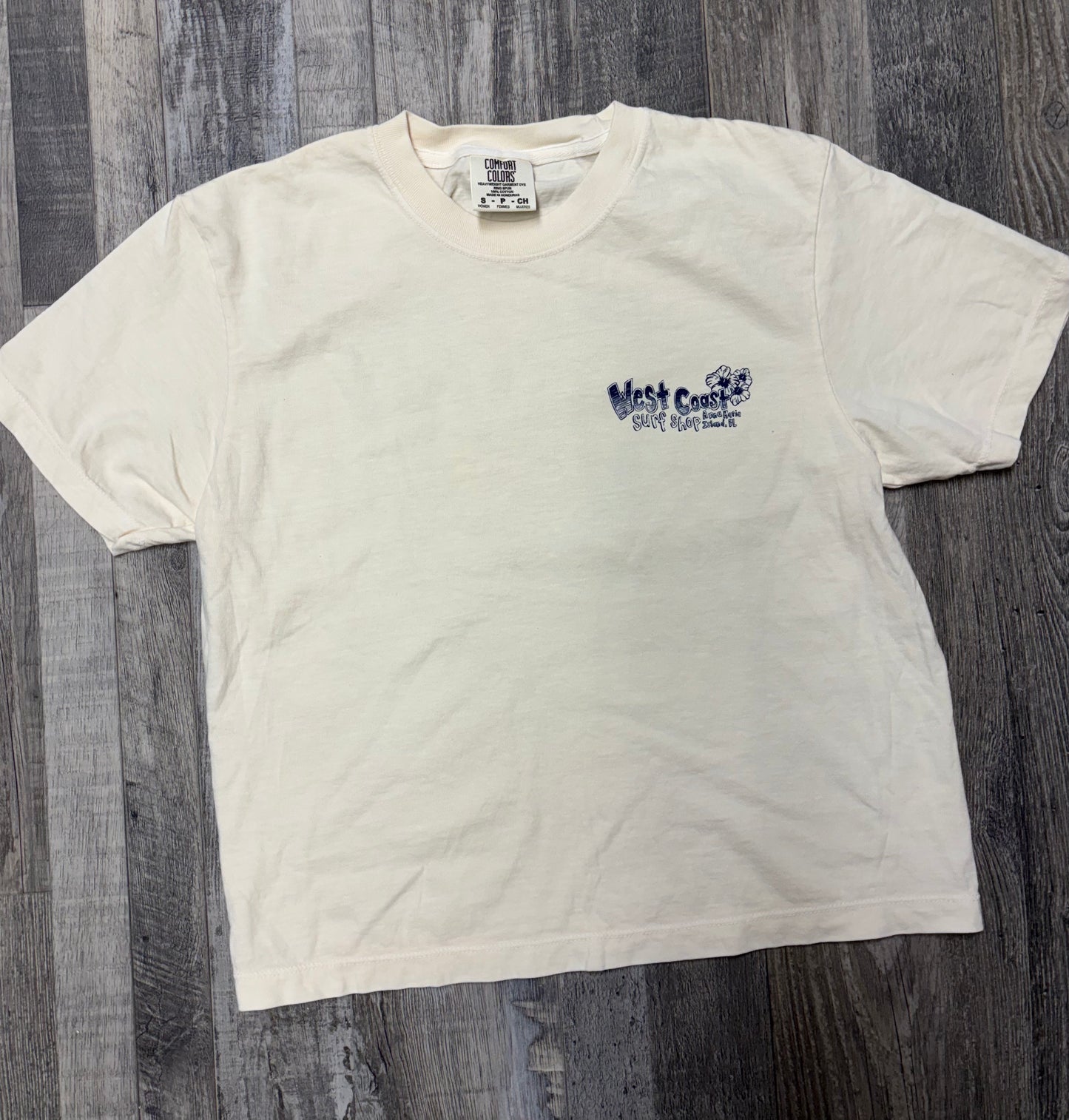 West Coast Surf Shop by Santino Surf Designs Womens Tee