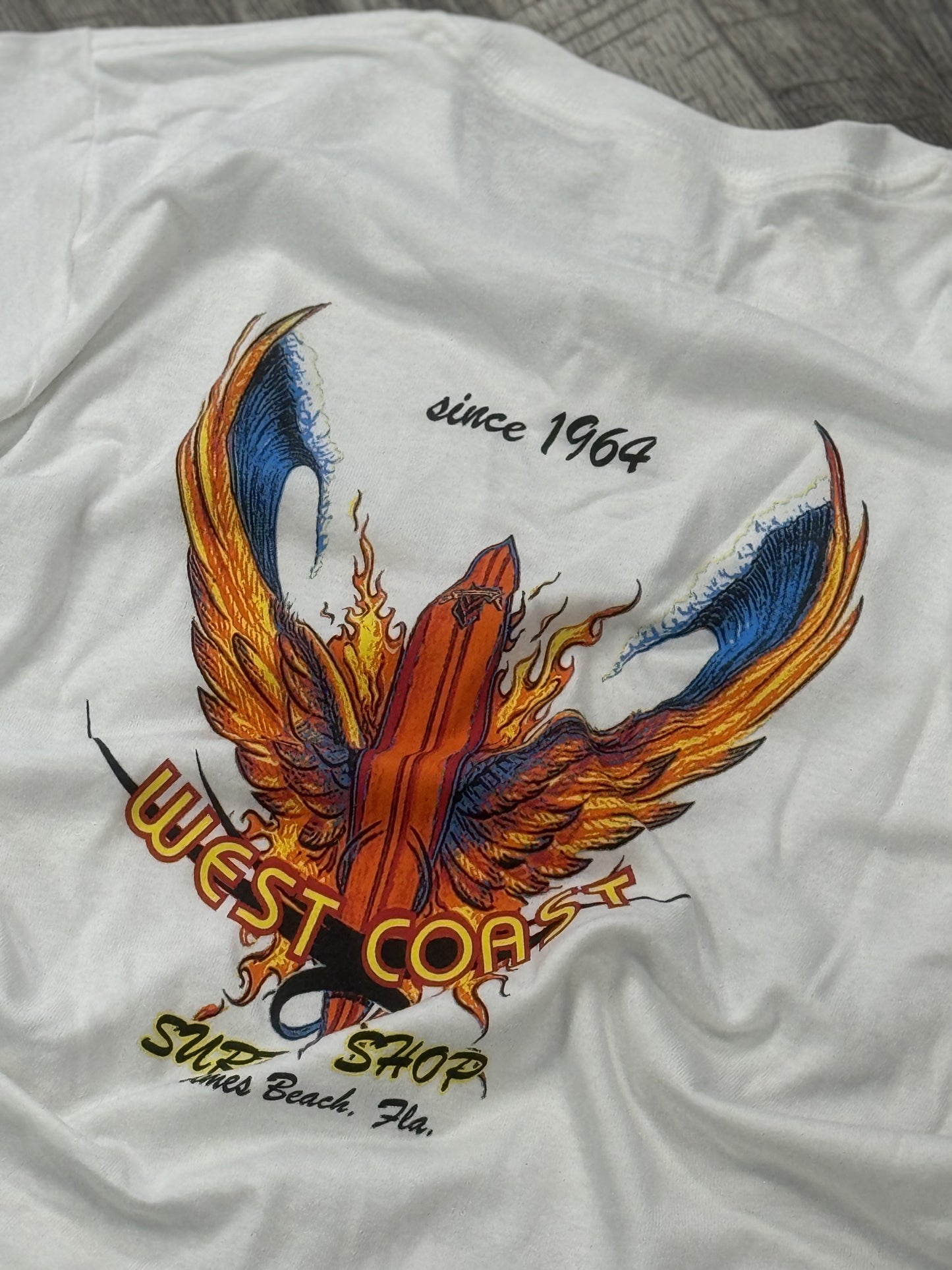 West Coast Surf Shop Flames Boys T-Shirt