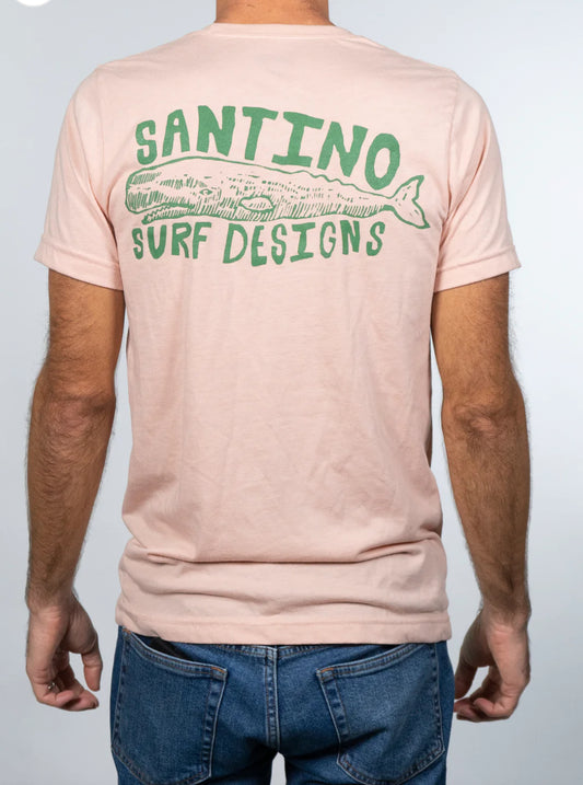 Santino Surf Designs Whale Tee