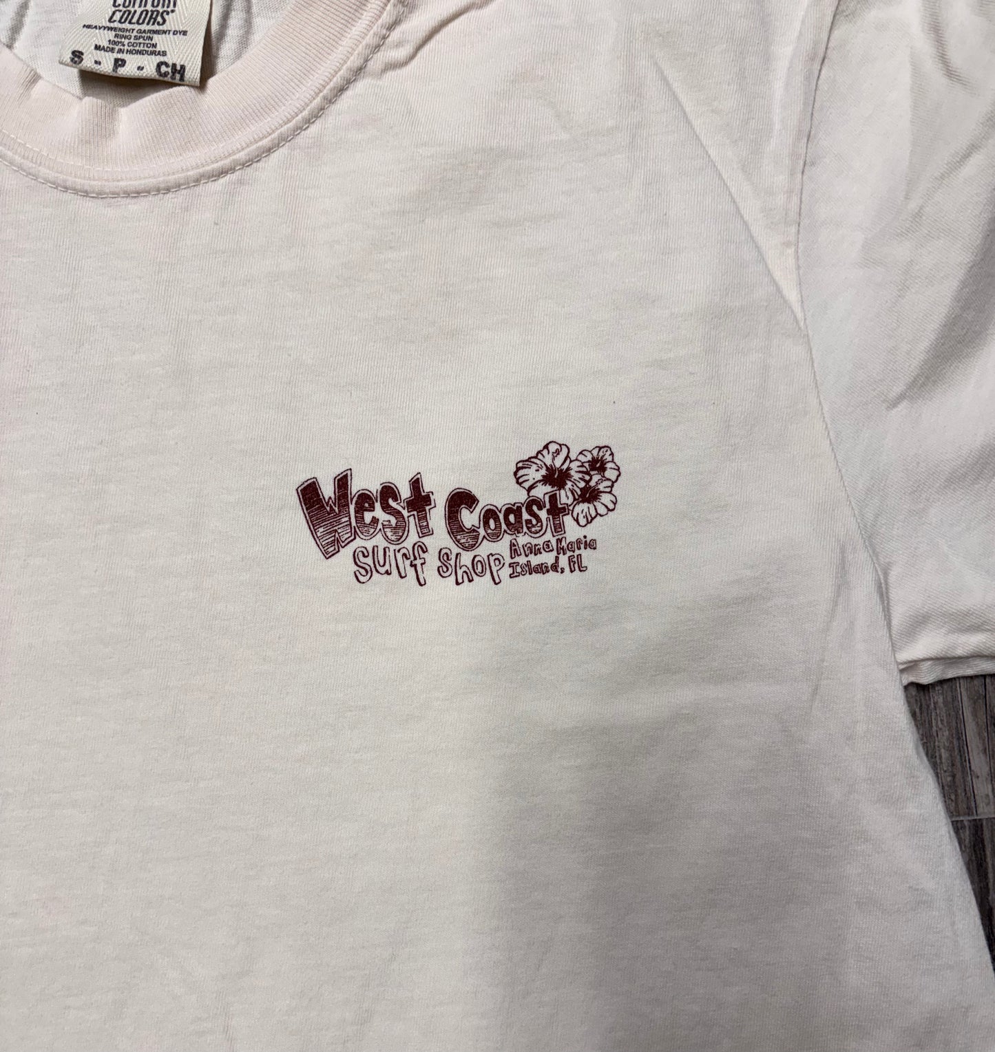 West Coast Surf Shop by Santino Surf Designs Tee