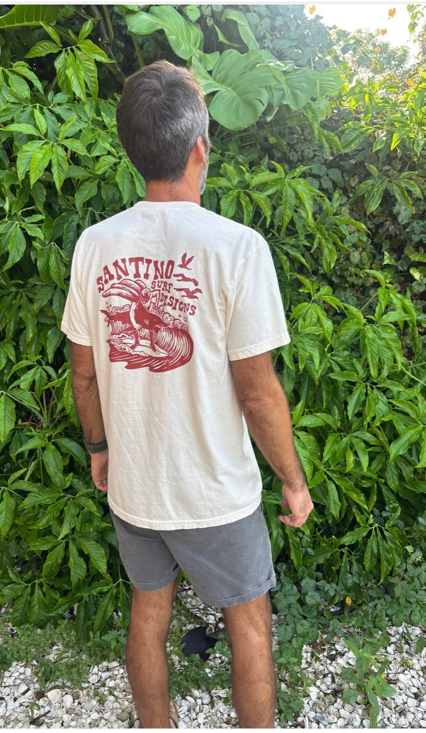 Santino Surf Designs El Luchador Surfista Tee