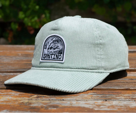 Santino Surf Designs Toobed Seafoam Corduroy Hat