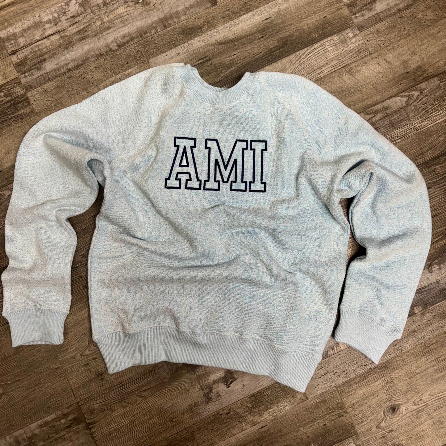 AMI Raglan Sweatshirt Carolina Blue