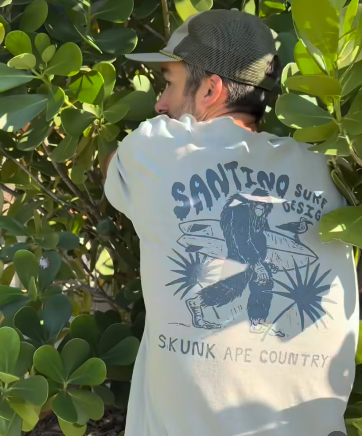 Santino Surf Designs Skunk Ape Tee