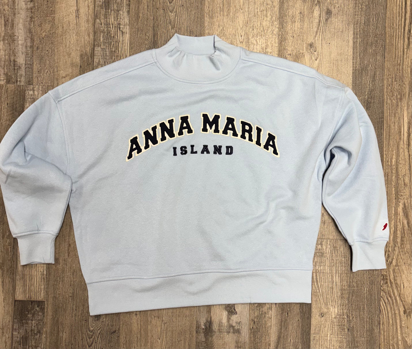 Anna Maria Island Mock Neck Sweatshirt
