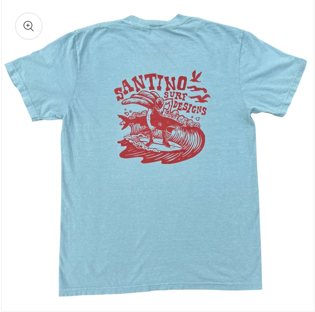 Santino Surf Designs El Luchador Surfista Tee