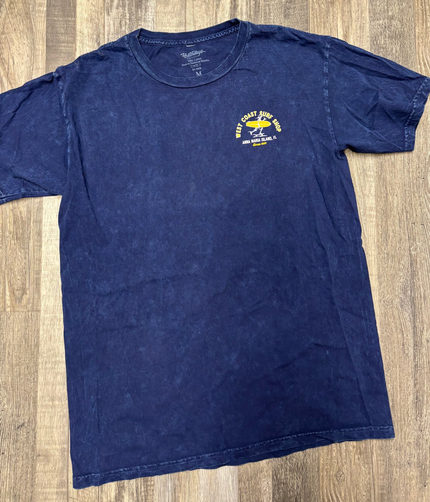 West Coast Surf Shop Skating Surfing Skeleton Tee