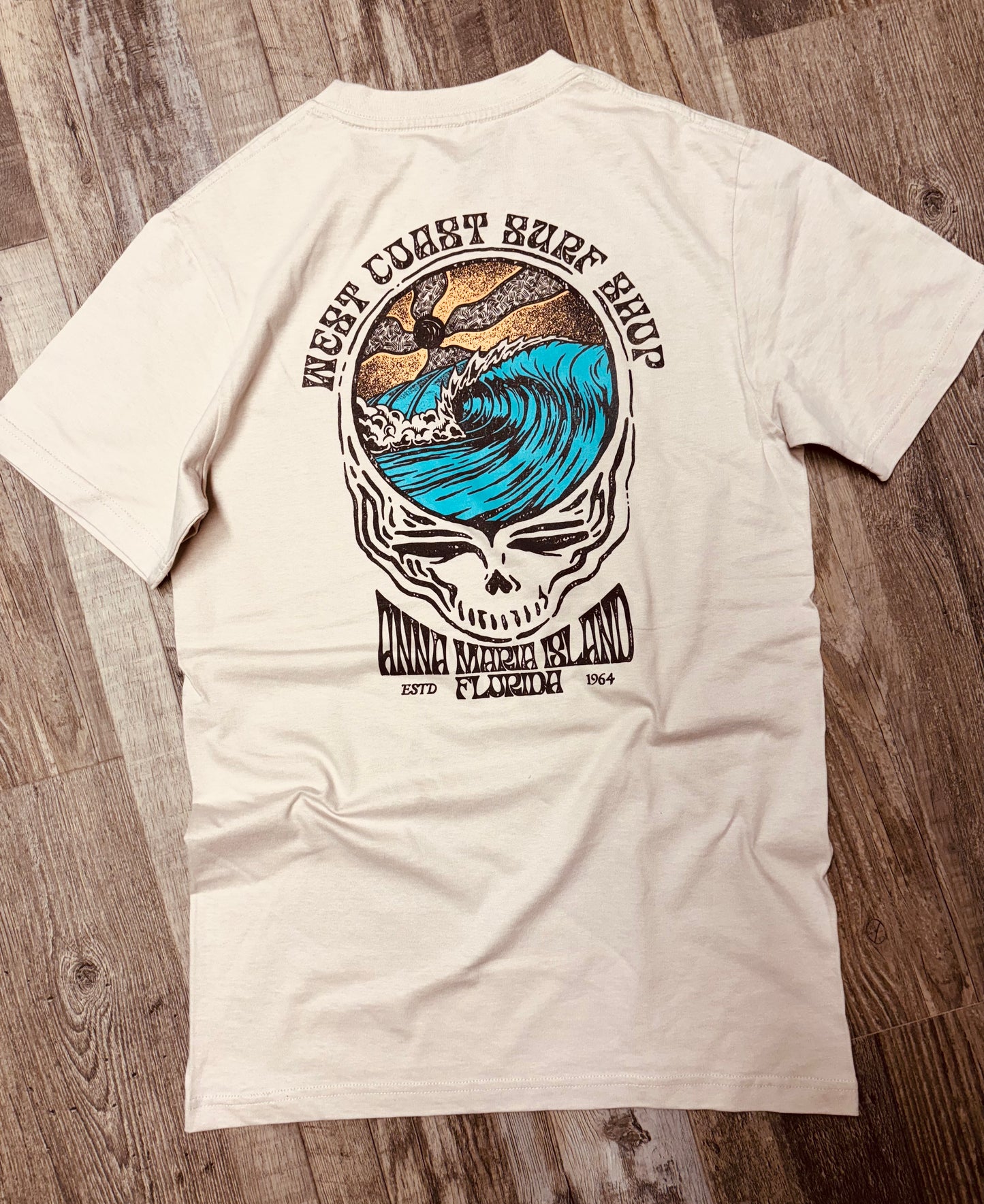 West Coast Surf Shop by Stoefs Studio Dead Head Tee