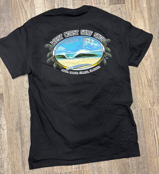 West Coast Surf Shop Wave tee