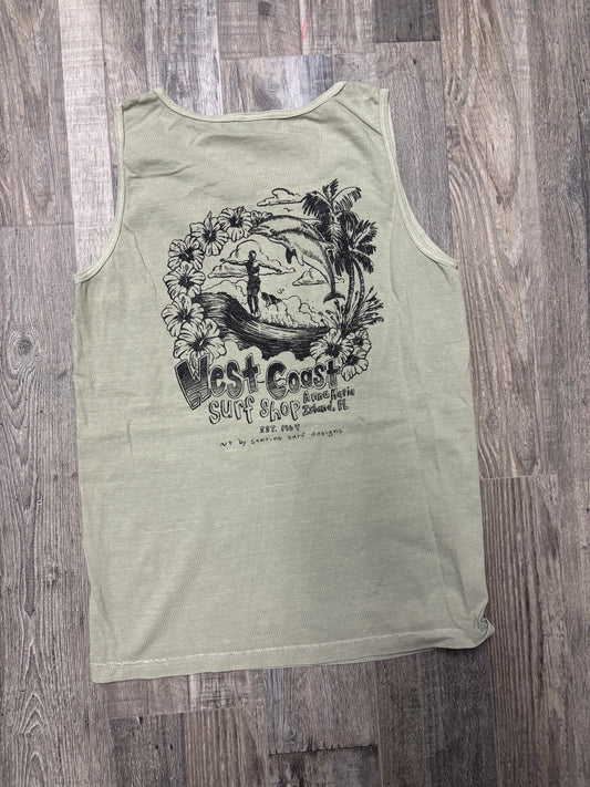 West Coast Surf Shop by Santino Surf Designs Tank