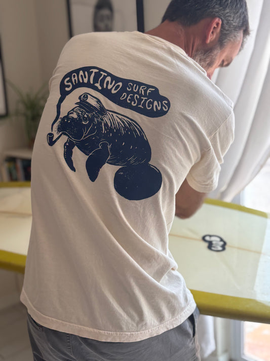 Santino Surf Designs Captain Manatee Tee