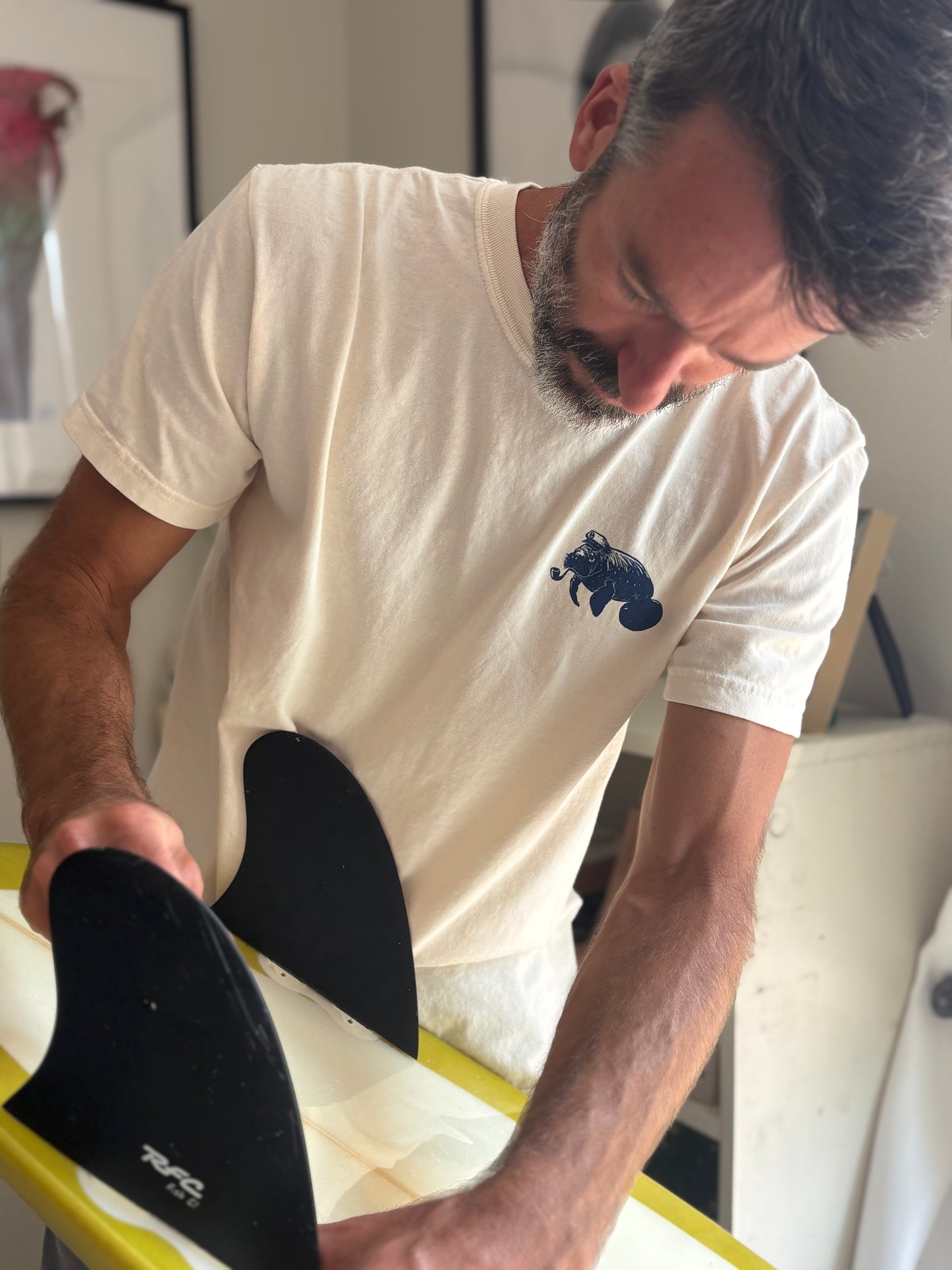 Santino Surf Designs Captain Manatee Tee
