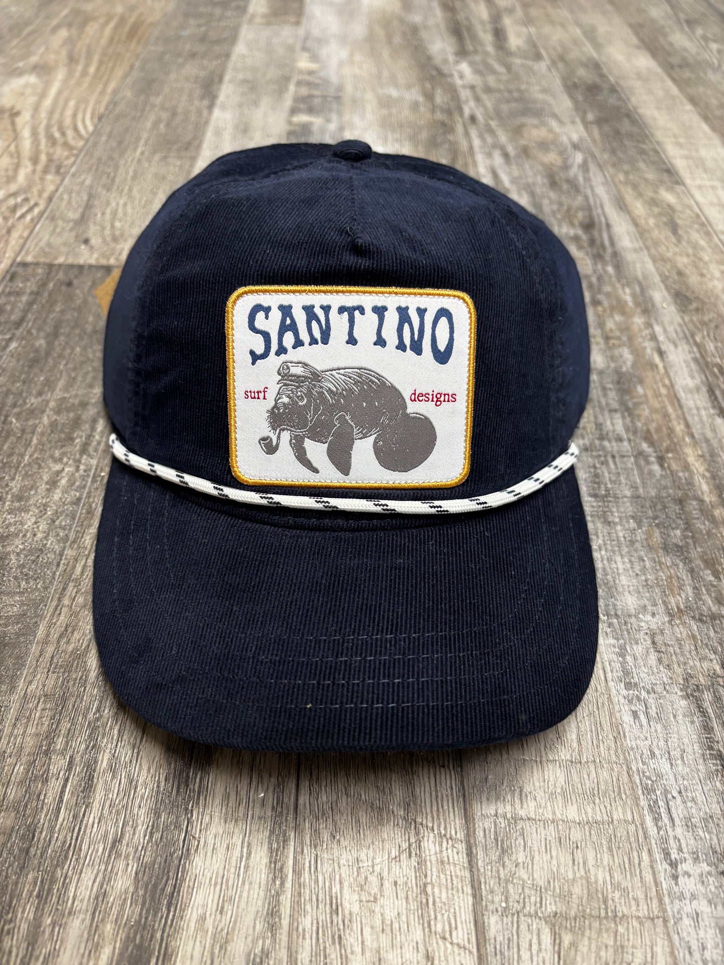 Santino Surf Designs Captain Manatee Corduroy Hat