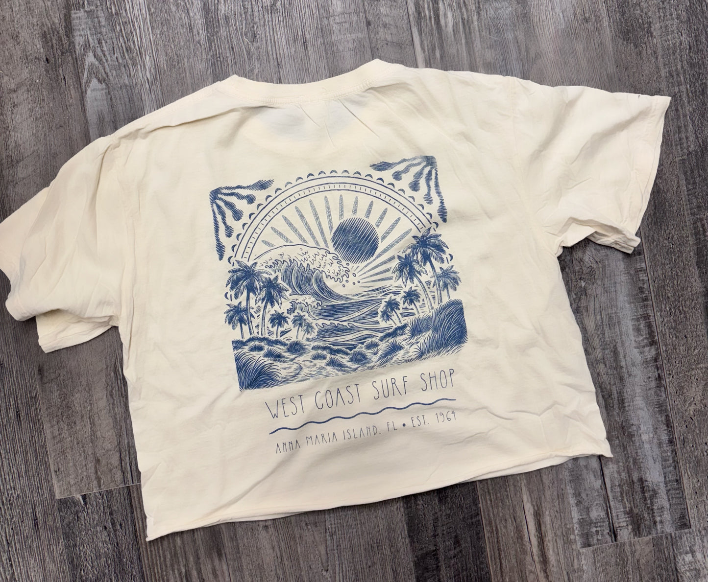West Coast Surf Shop Women’s Cropped Tee