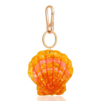 Sunrise Shell Keychain 