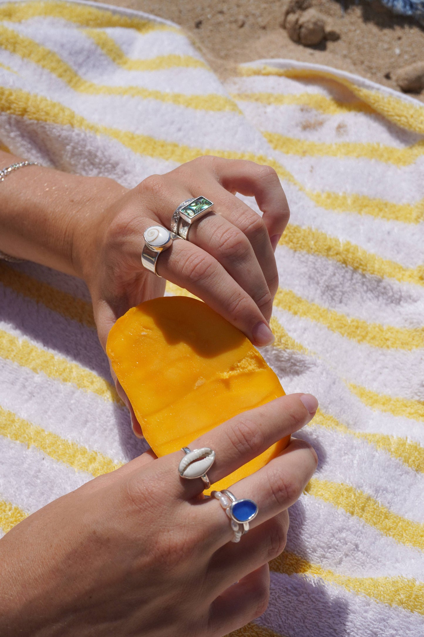 Morgan Ring - Abalone (Handmade)