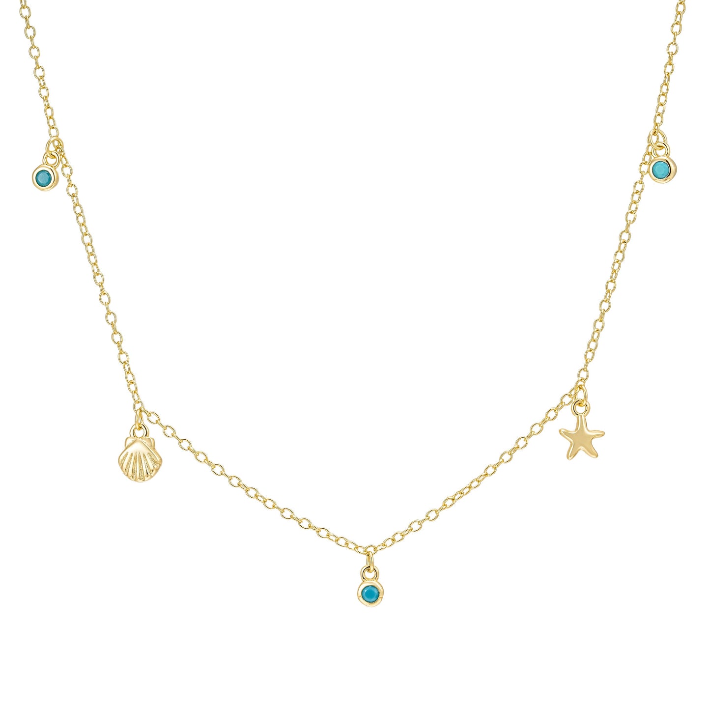 Shelling Charm Necklace