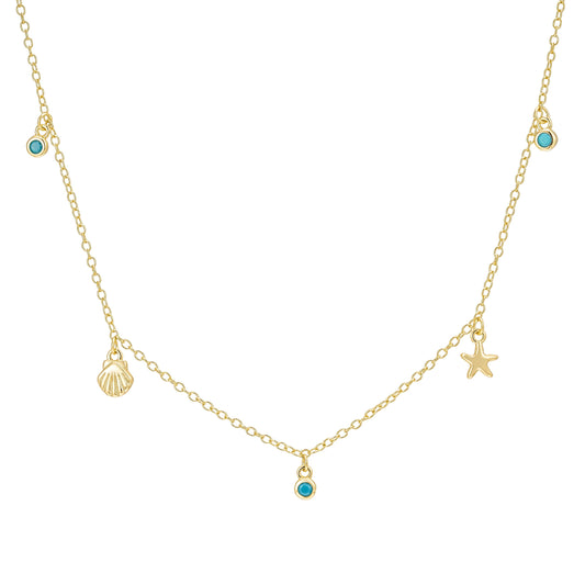 Shelling Charm Necklace