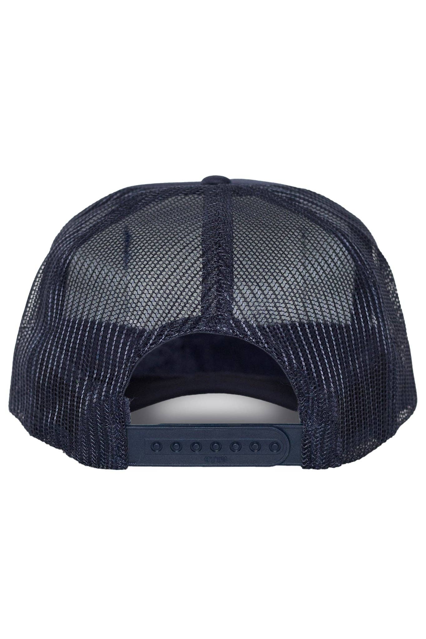 Make Waves Trucker Hat in Navy
